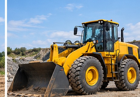 Фронтальный погрузчик JCB